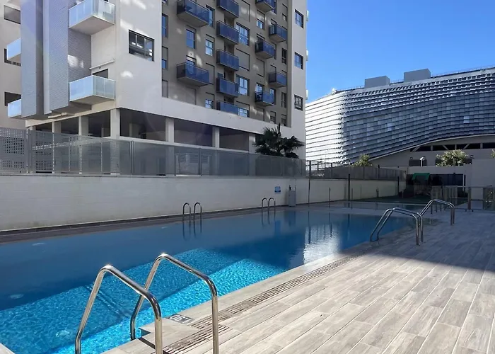 Duplex Moderno Con Piscina Y Parking - Roig Arena Apartman *